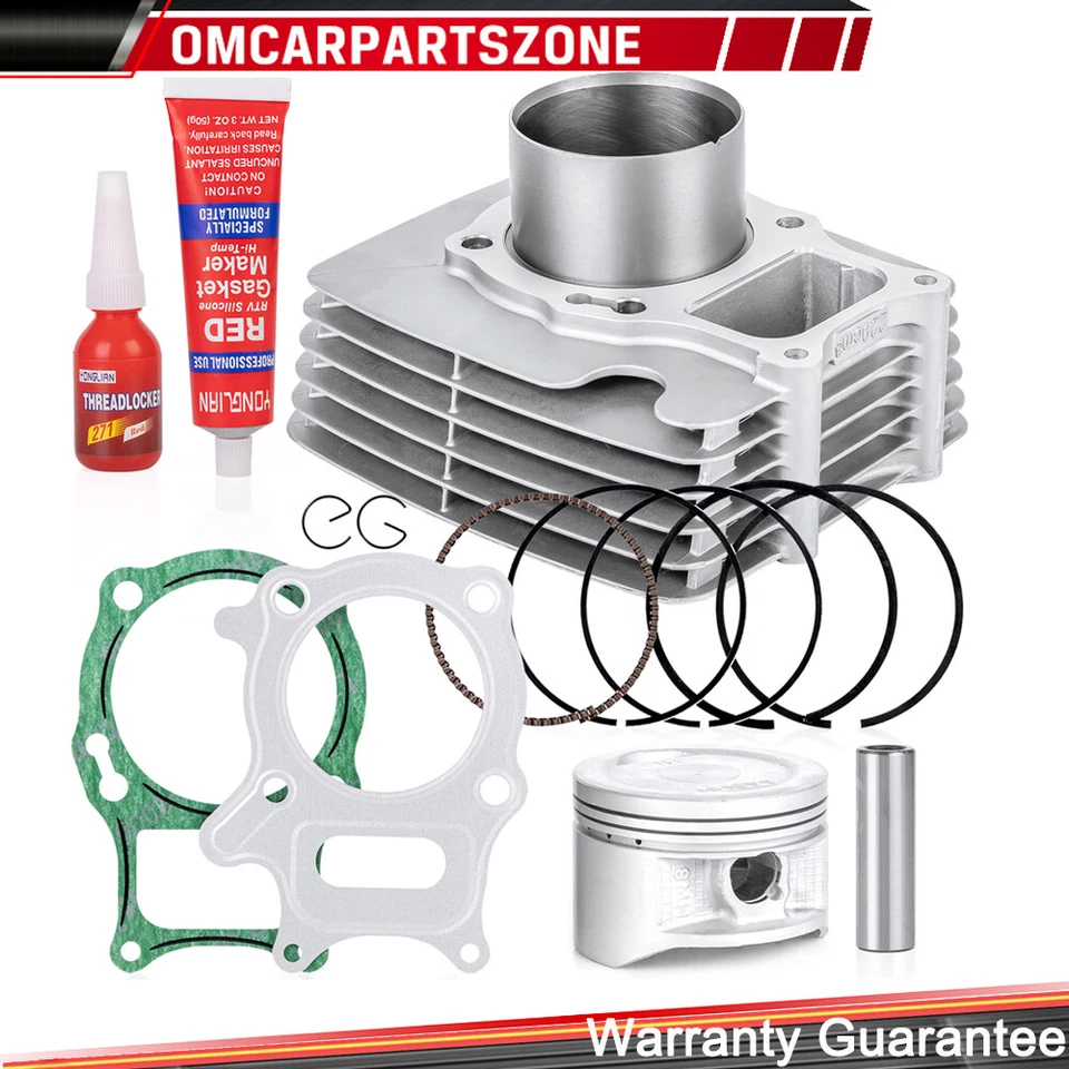 Kit de reconstrucción de junta de pistón de cilindro 229cc para Sportrax 250 TRX250EX 12100-HM8-000 Foto 2 de 4