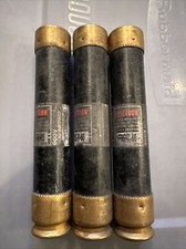Lot of 3 Fusetron FRS-R-60 Class RK5 Dual Element Time Delay Fuses 600V