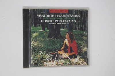 Vivaldi the Four Seasons CD Herbert Von Karajan Anne Sophie Mutter