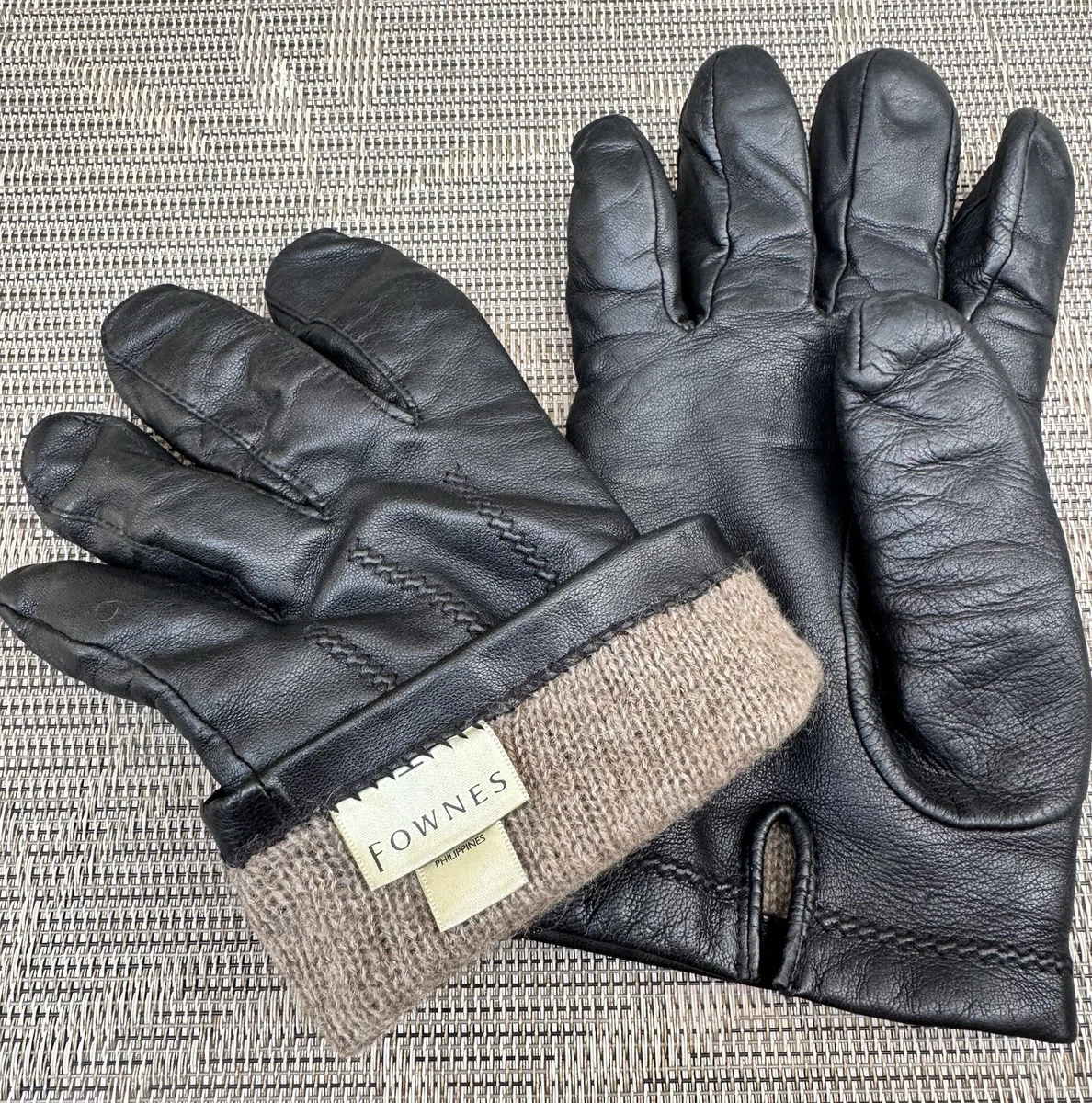 Fownes Leather Gloves & Mittens for Men for sale | eBay