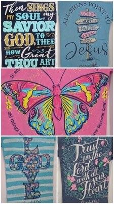 Cherished Girl Religious Faith Based T-shirts *CHOOSE*