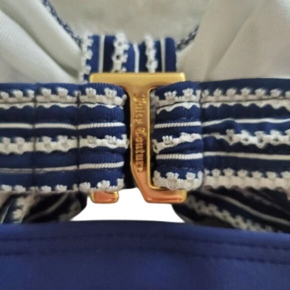 Juicy Couture Conjunto de Natación Couture Riviera Lado Bikini y Sujetador Bandeau Talla XS Foto 3 de 4