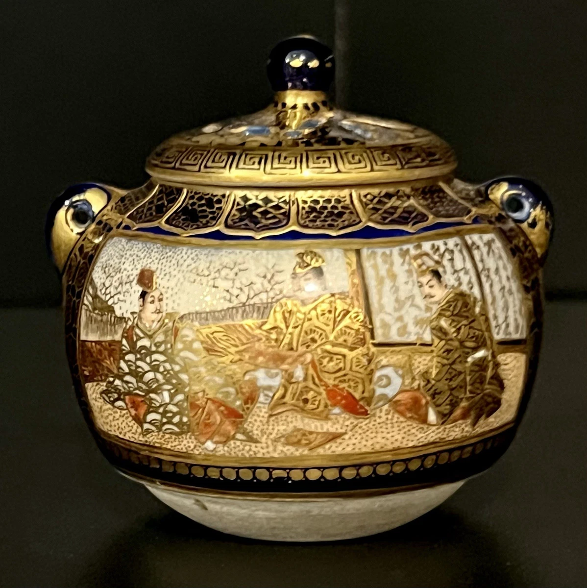 陶瓷古董原始1850-1899 年日本花瓶| eBay