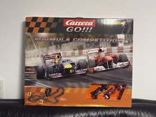 Carrera GO!!! Formula Competition  Rennbahn mit Looping, Schienen, 2 Autos