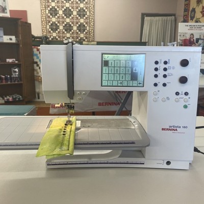 Bernina artista 180 sewing machine SEWS BEAUTIFULLY