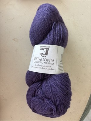 Juniper Moon Farm-Patagonia Organic Merino, 129 Lobelia, 100 % Wool, 382 Yards