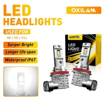 COMBO H11 9005 9006 H4 LED Headlight Conversion Kit High/Low Beam CANBUS Bulbs