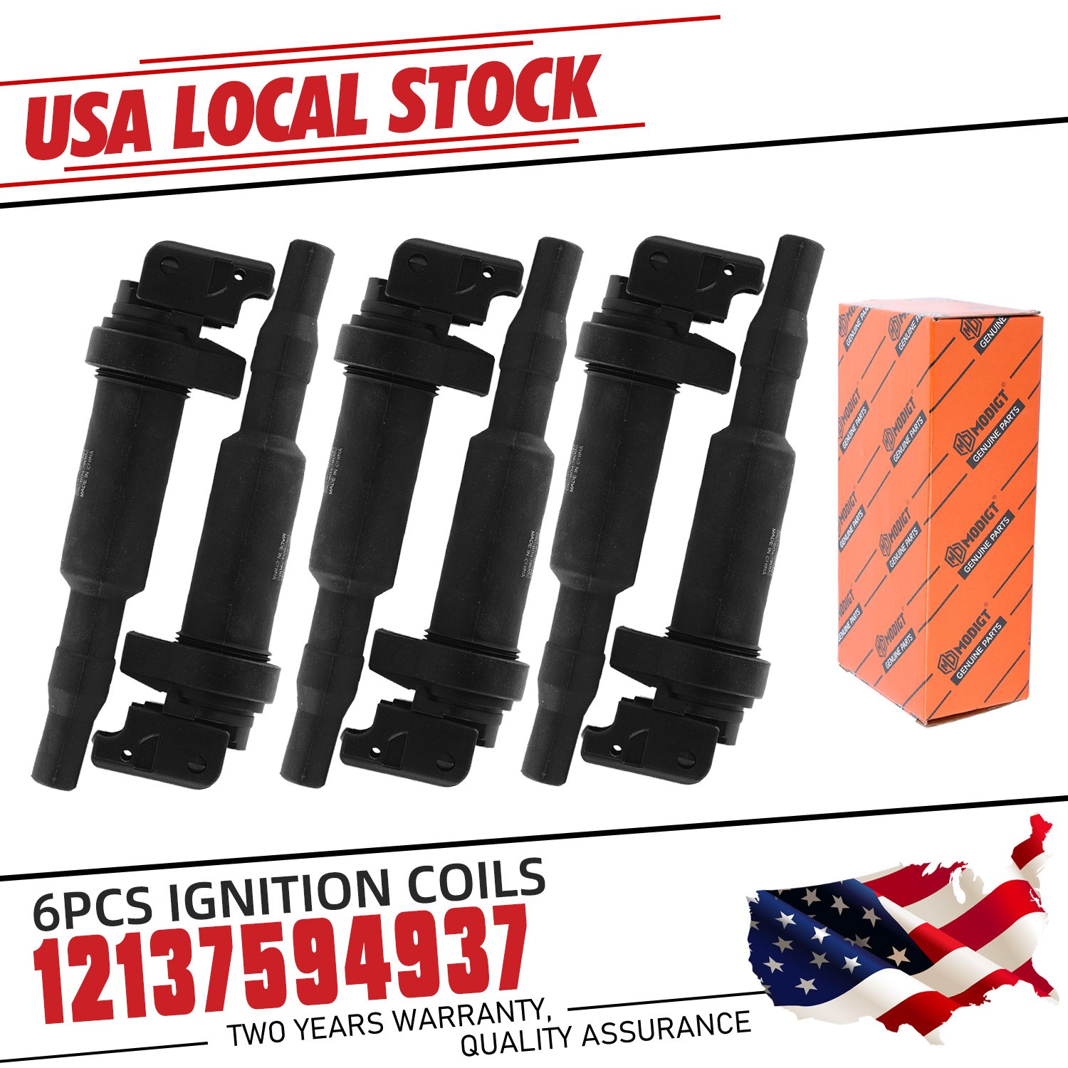 Rolls-Royce Phantom 2004-2017 Ignition coils 6 pcs P/N 12137594937