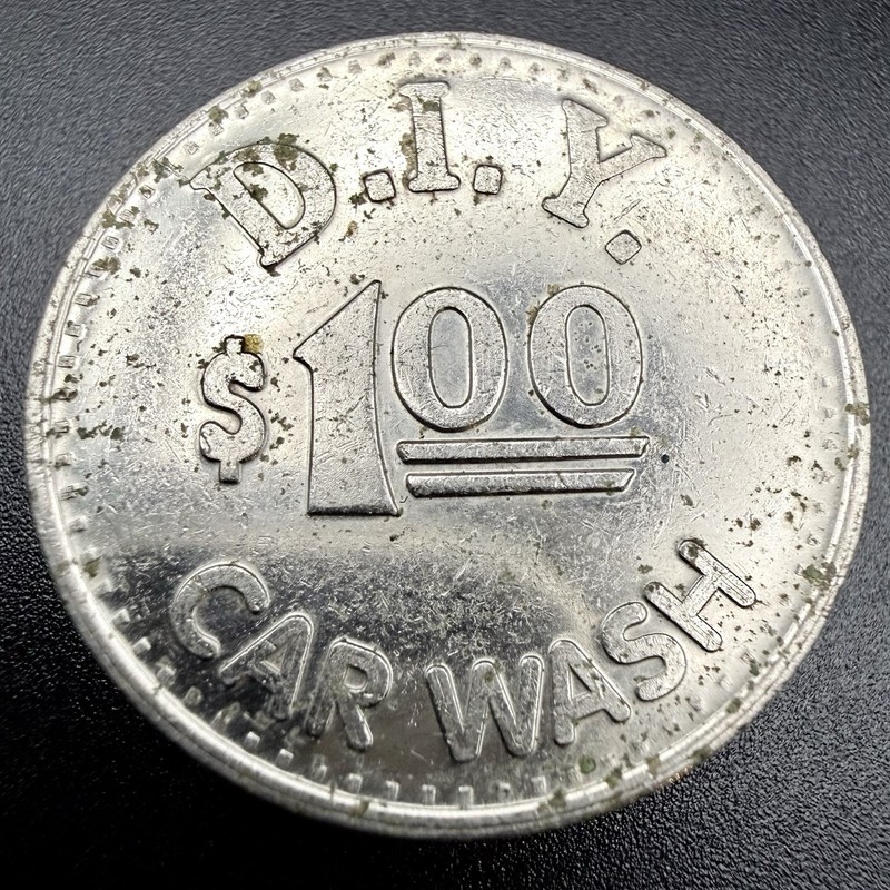 Spring TX Kuykendahl Rd $1 DIY Car Wash Token Roger Williams Mint Style Exonumia