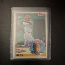 Topps Dan Driessen Cincinnati Reds MLB Baseball 1983 Trading Card #165