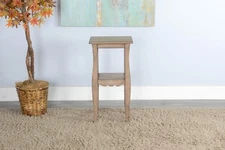 Sunny Designs Marina Beach Pebble End Table