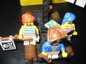 Vintage Pirate Lego 6257 Castaway's Raft w Instructions & Original Box