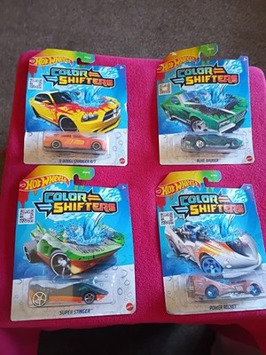 Hot Wheels Color Shifters Lot Of 4 New See Photos 