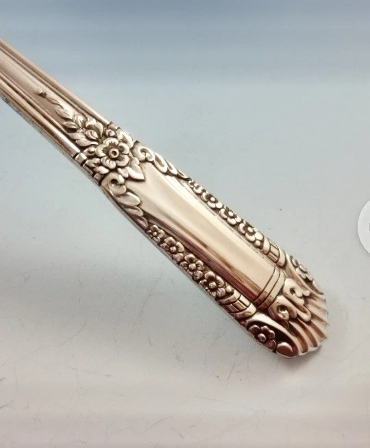 Cubiertos de plata de ley de 8 piezas inaugurados por State House 48 piezas Cofre incluido Foto 3 de 4