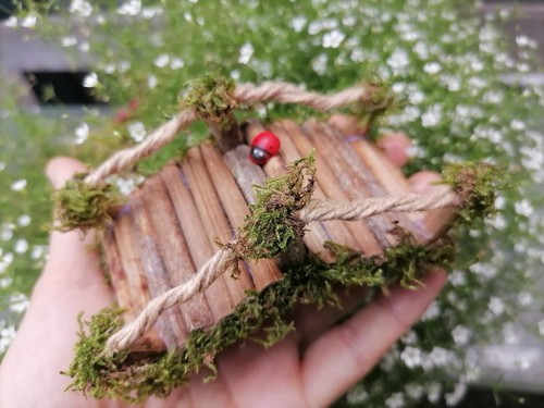 Fairy Garden Bridge, Miniature Bridge, Fairy House - Picture 2 of 4