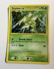 The Pokémon Company Scyther Platinum Secret Rare Holo English 70HP 130/127 on eBay