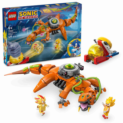 LEGO 77003 Sonic Super Shadow vs. Biolizard, Super Shadow, Super Sonic, Zubehör