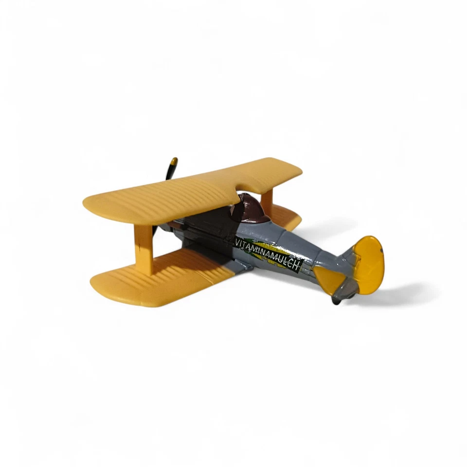 Disney Pixar Planes Fire Rescue Leadbottom Biplane Diecast Metal 1:43 Plane Toy - Image 4 of 4