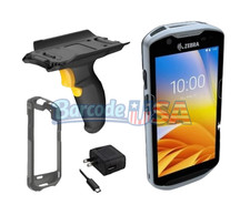 Zebra TC57 Wireless Android Barcode Scanner 2D/1D/QR, Unlocked, Pistol Grip KIT 