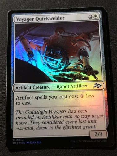 Voyager Quickwelder - Foil - DFT - MTG - NM - EN - 0037