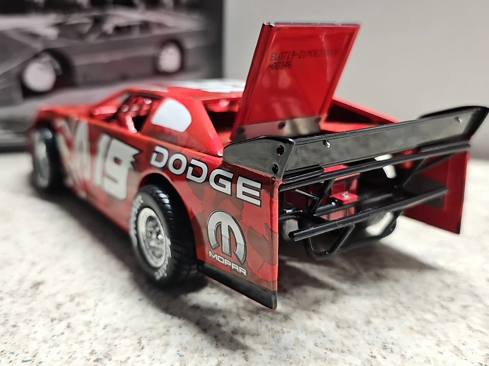 Dodge Charger Elliott Sadler 1/24 2007 #19 último modelo coche de tierra Foto 3 de 4