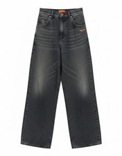 VTG Y2K Rocawear Baggy Jeans Faded Black Jay-Z Era Unisex Youth 16 Fits 27 x 28