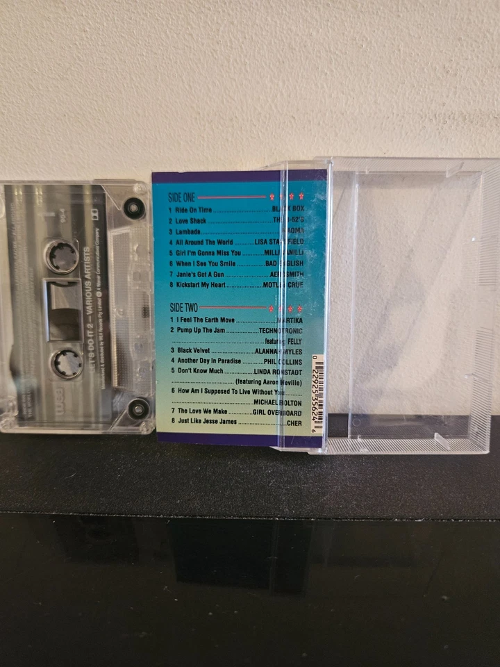 LET'S DO IT 2 Various Artists 1990 CASSETTE TAPE POP ROCK BAD ENGLISH AEROSMITH - Image 2 of 4