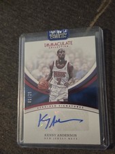2016 Panini Immaculate Heralded Signatures /25 Kenny Anderson #HS-KAN Auto