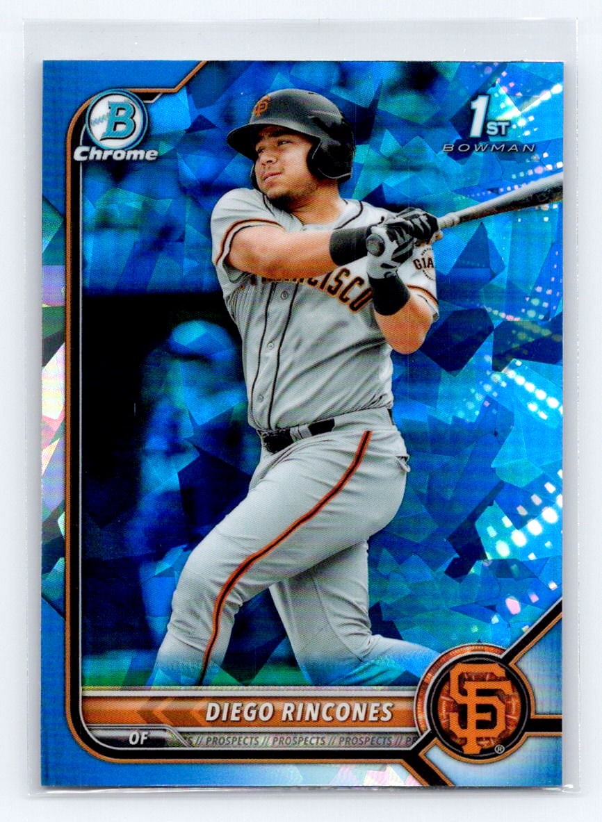 2022 Bowman 1st Sapphire Edition #BCP-65 Diego Rincones San Francisco Giants