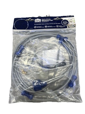 Project Source Quick-Attach Misting Fan Conversion Kit. #3649682. {107}.