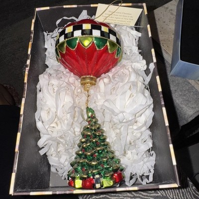Mackenzie Childs Cozy Christmas Ornament New