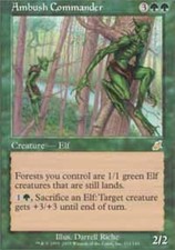 Scourge Ambush Commander x1 Moderate Play, English Magic Mtg M:tG