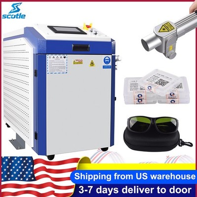 Raycus 3000W Laser Rust Remover Metal Cleaning Machine SUP 32C 300mm Scan Width