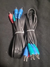 BOGO COMPONENT VIDEO CABLE 3 RCA 6 FT RGB HDTV DVD VCR Brand New &free Shipping 