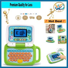 LeapFrog 2-in-1 LeapTop Touch Green Toddler Learning Laptop   Educational Toy...