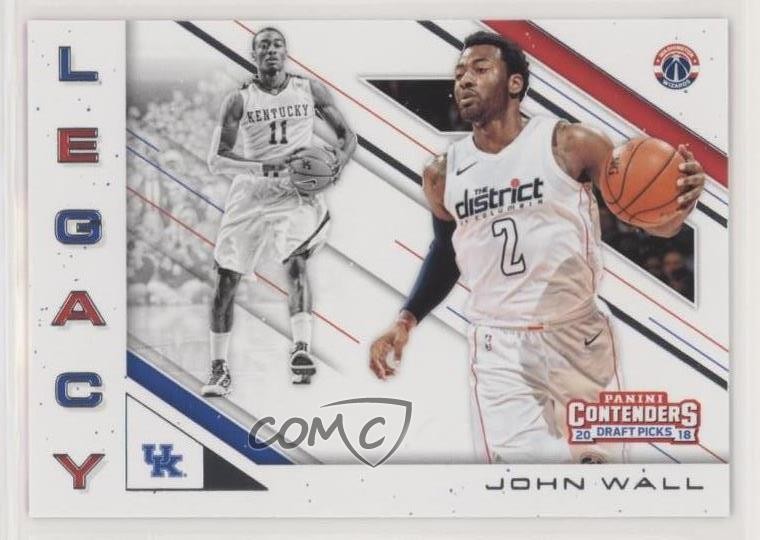 2018 Panini Contenders Draft Picks Legacy John Wall #15 z2p