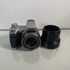 SONY Cyber Shot Camera DSC-H1 12X Optical Zoom 5.1 MP Tested - Working