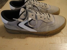 Airwalk MAGrip-J Skate Gray White Gum Shoes Sneakers Men’s Size 9 #SH02