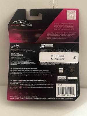 Tamiya Racing GT ホワイト/ピンク/ブラック NEW 2025 JADA Pink Slips Nissan Z 400 White CHERRY BLOSSOMS | eBay