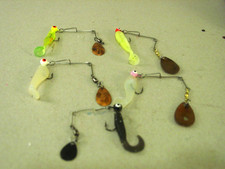 5 1/16oz Jig spinners 5 colors new Lot h10