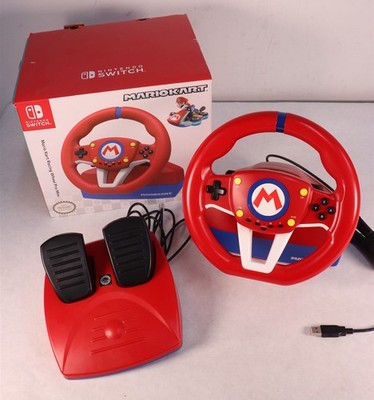 Hori NSW-204U Mario Kart Racing Wheel Pro Mini for Nintendo Switch Open Box