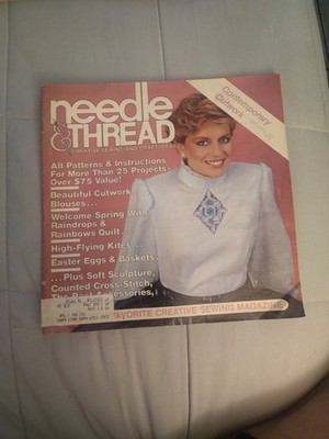 Needle and Thread March/April 1983 - Good Condition with Patterns Unused