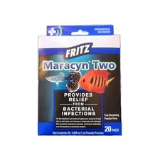 Fritz Maracyn Two 20 Ct Fish Medicine- Free US Shipping