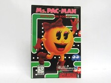 MS. PAC-MAN Manual, no game SNES SUPER NINTENDO