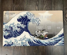 O-P Great Wave Kanagawa Playing Mat Trading Card Game OPCG TCG CCG Duel Playmat