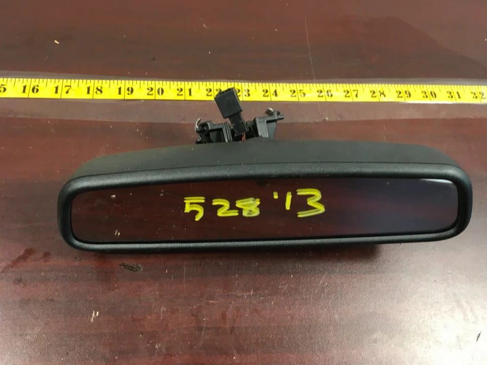 BMW 528i 535i 550i 2011-2016 conjunto de espejo retrovisor delantero superior OEM. Foto 3 de 4