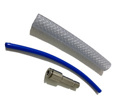 Attacco rapido per riduttore e bombola usa e getta di Argon o miscela Argon/CO2