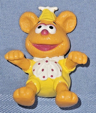 Vintage Muppet Babie Fozzie Figure McDonald's 1986 Happy Meal Toy