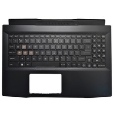 RGB NEW For MSI katana 15 B13v MS-1585 US Keyboard Upper Case Palmrest Cover