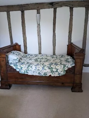 Buy French Antique Small Double Bed